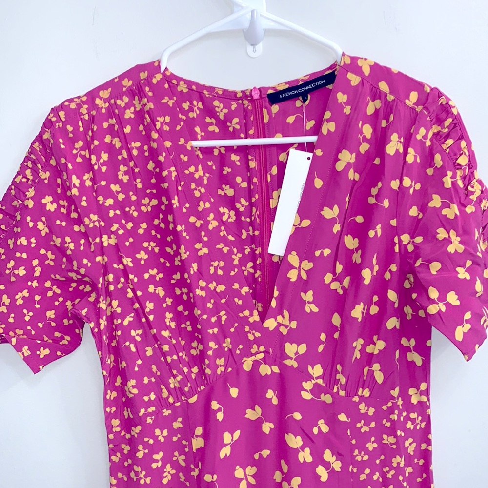 FRENCH CONNECTION Bonita  Maxi Dress-pink - Picture 8 of 13